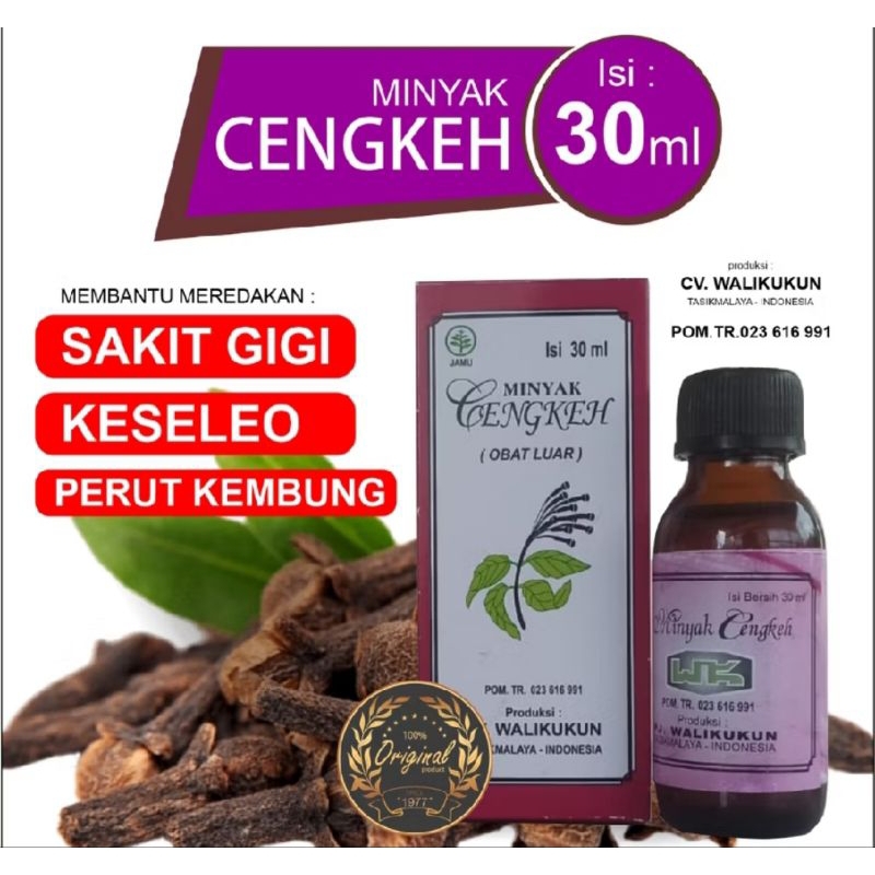 Minyak Cengkeh Walikukun ORIGINAL Obat Sakit Gigi Dll