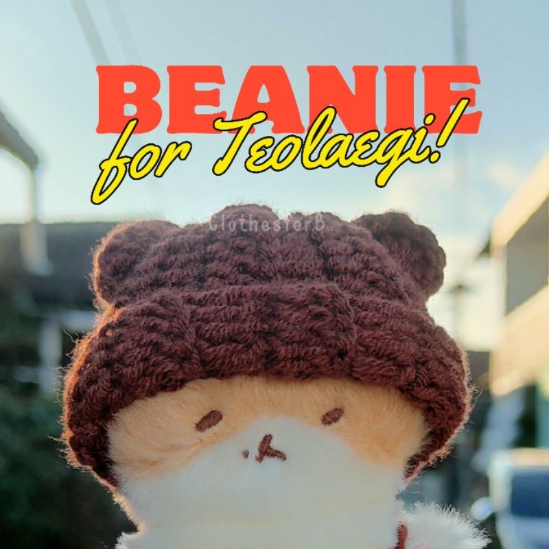[BACA DESKRIPSI] Beanie Teolaegi Keyring | Crochet Rajut Boneka K-Pop Kpop Korea | Doll Baekhyun EXO