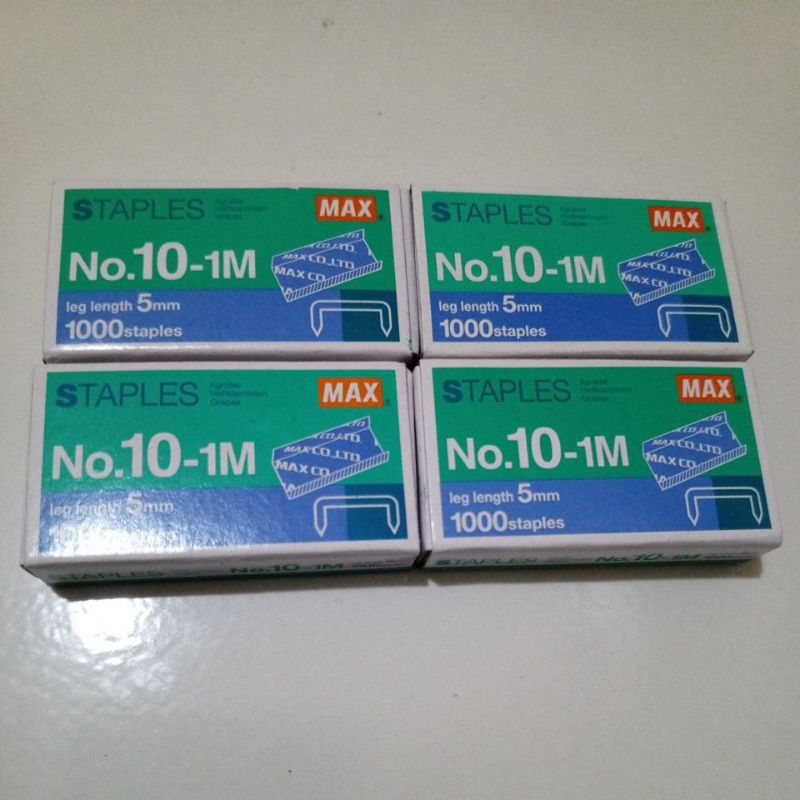 

MAX isi Staples/Staples kecil No.10-1M 1pcs