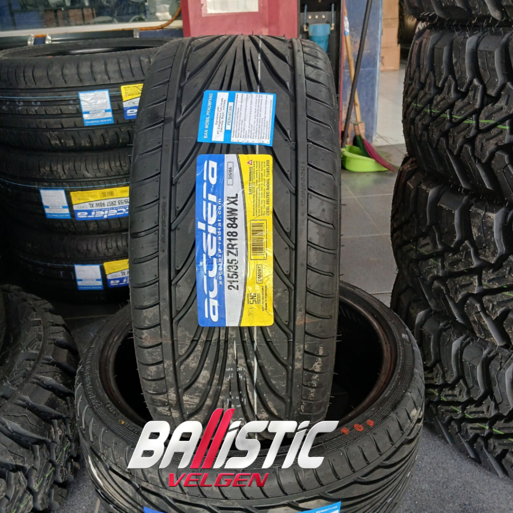 Ban Mobil Tipis 215/35 R18 Accelera Sigma Rotasi Ban Tubeless 215 35 r18