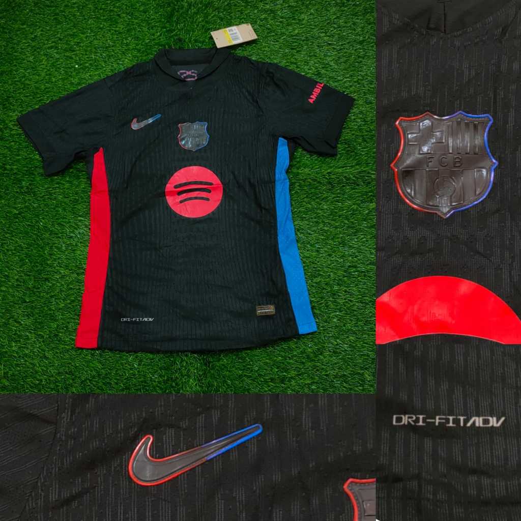 BARCA AWAY PLAYER ISSUE / JERSEY BARCA AWAY 2024 2025