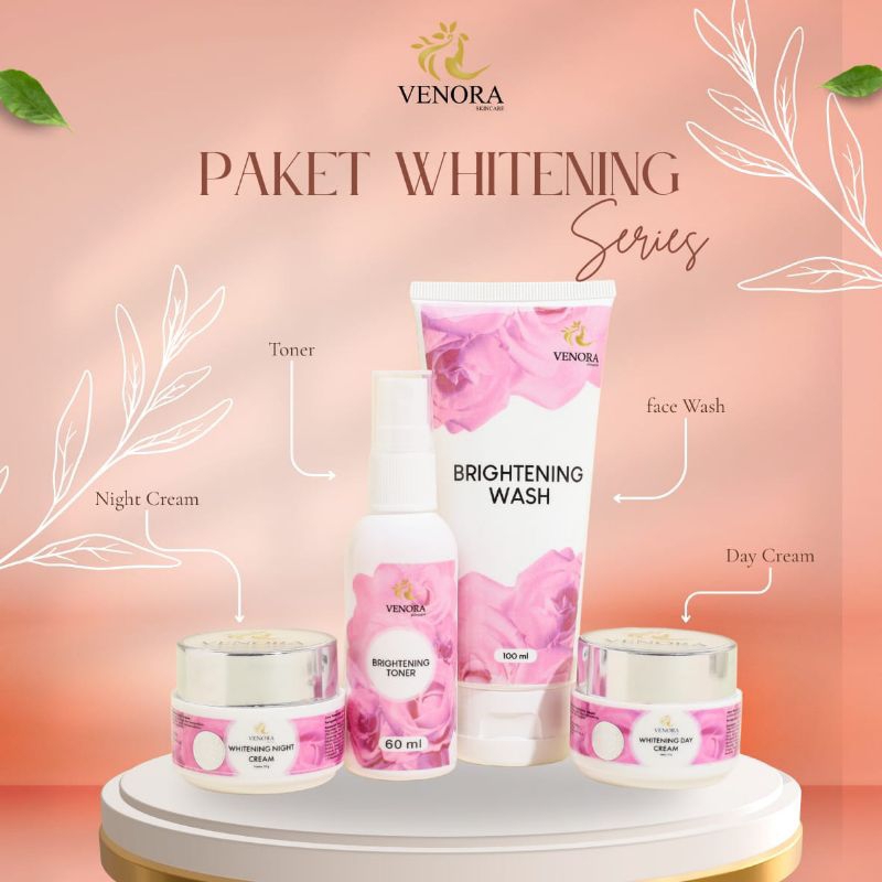 VENORA SKINCARE (PAKET WHITENING BPOM) AMAN BPOM