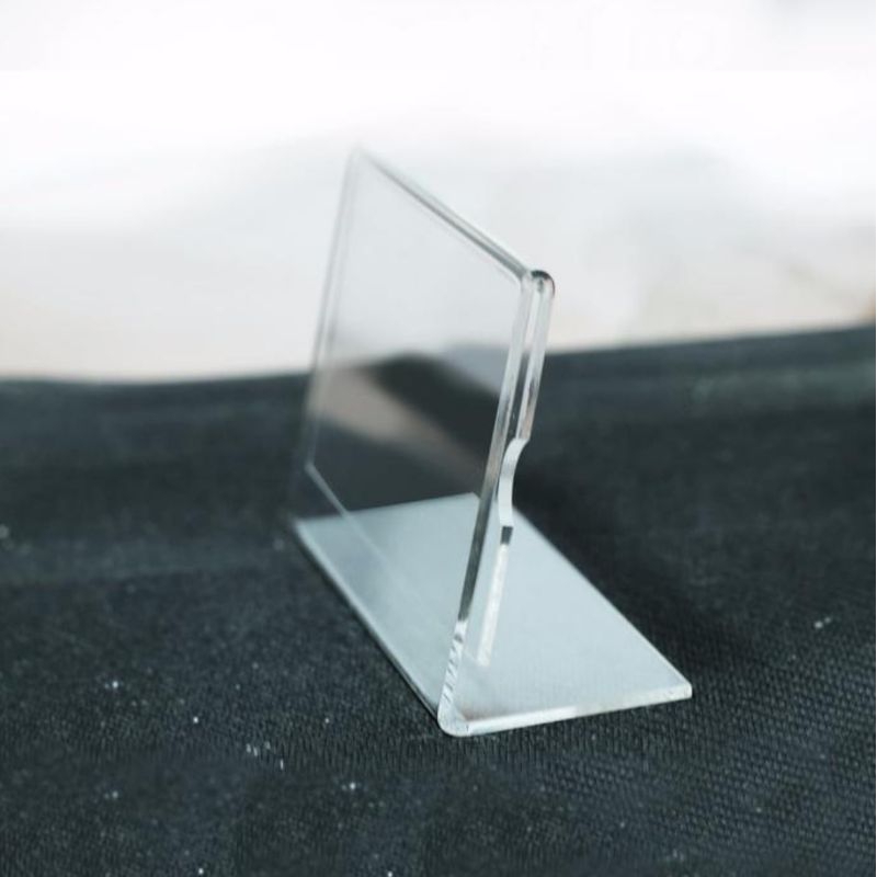 

akrilik name tag/sign holder/price tag