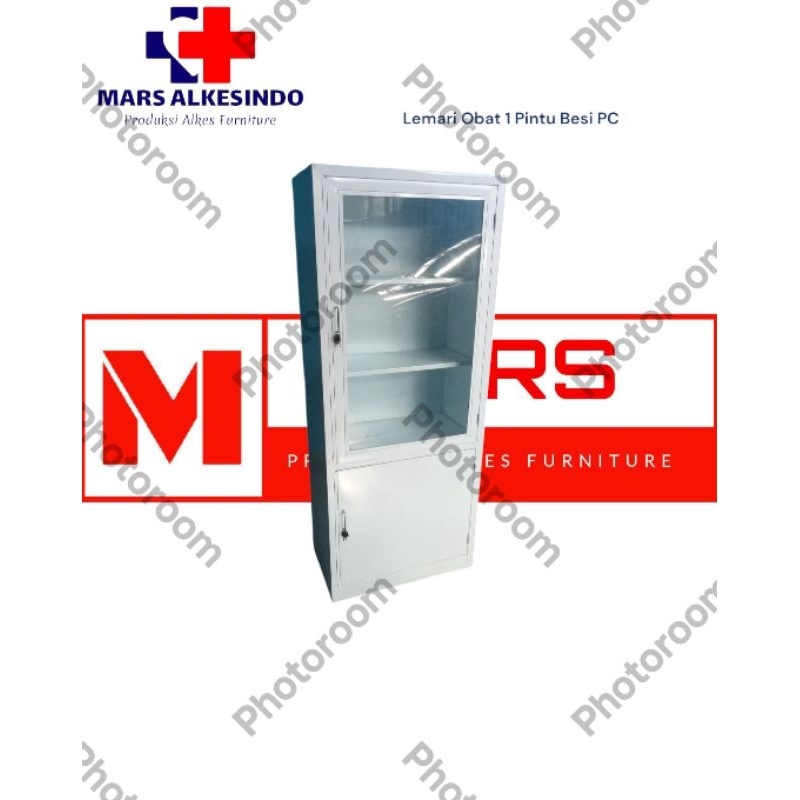LEMARI OBAT 1 PINTU KLINIK | LEMARI OBAT 1 PINTU BESI PC BERKUALITAS
