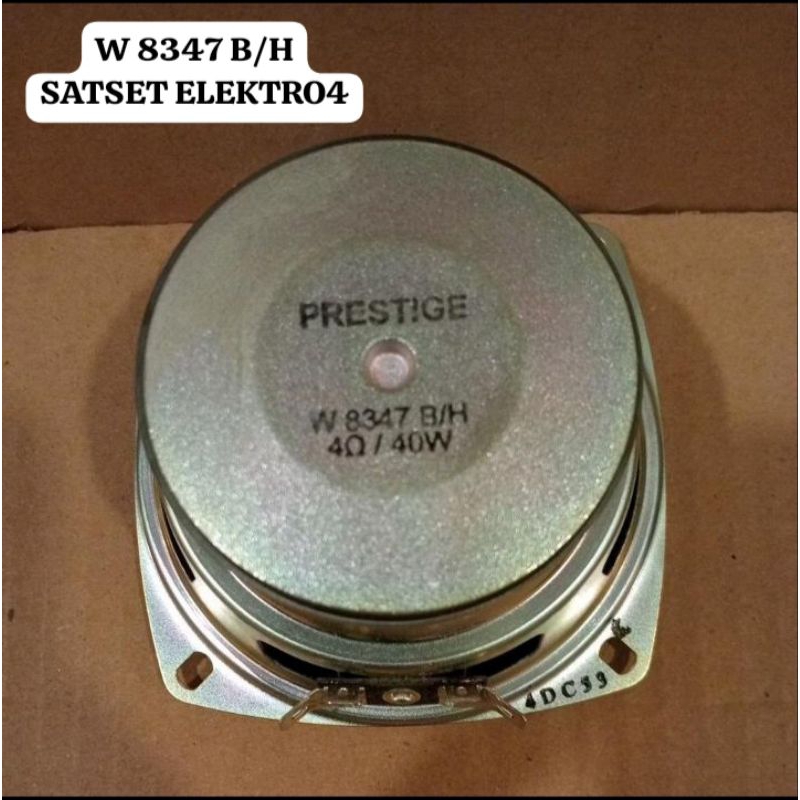 SPEAKER ACR WOOFER 4 INCH W-8347-B/H PRESTIGE MAGNET BESAR