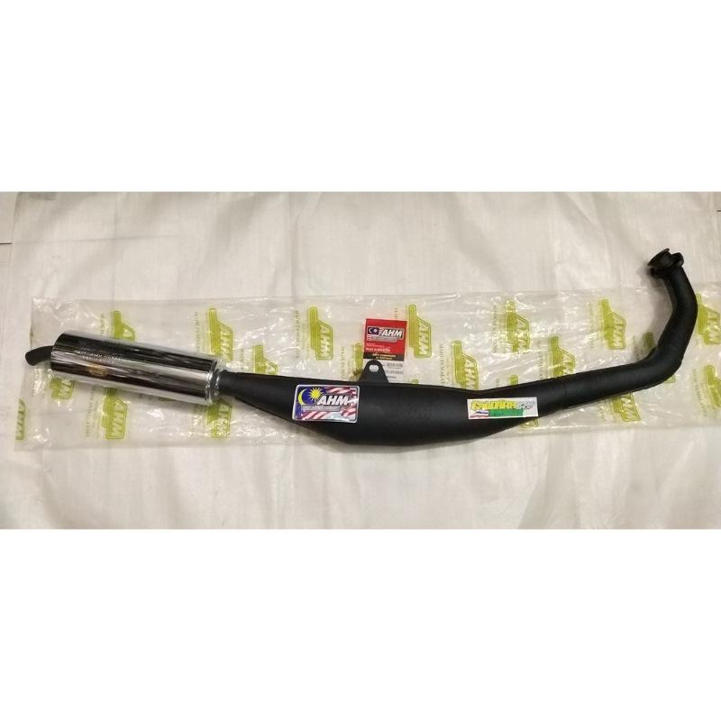 KNALPOT AHM [AMPANG HOONG MOTOR] MALAYSIA ORIGINAL 100% PNP YAMAHA RX-K (CHAMBER) | RX KING