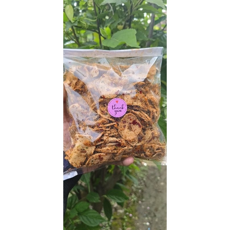 

Basreng Pedas Daun Jeruk dan Original 1/4 Kg, Asli Bumbunya Ga Pelit Gaes...