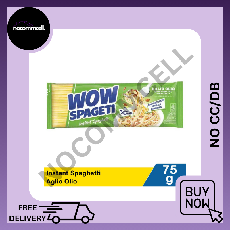 

PAKET 8 Pasta WOW Spageti Aglio Olio
