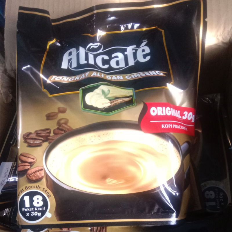 

Ali Cafe Original 20bks 1kotak