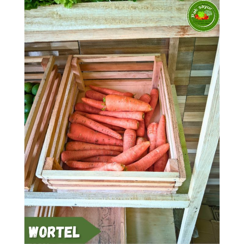 

Wortel Brastagi , Wortel Lokal Segar , Wortel Fresh 1kg , Wortel 500gram.