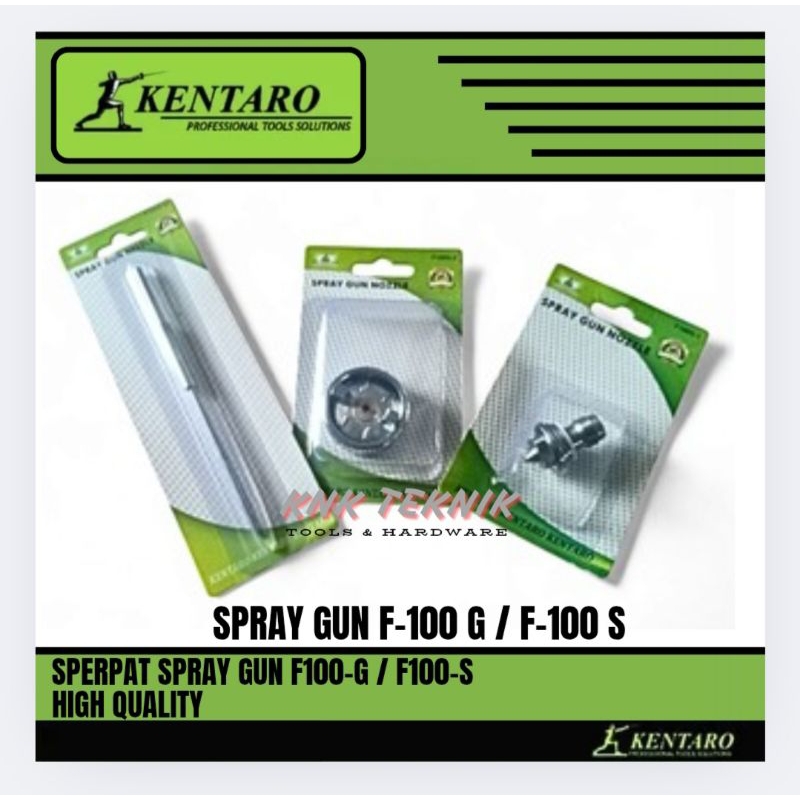 Nosel Semprotan Cat Hose Nosel Spuyer F100G / S Dalam Luar Jarum Sperpat Spray Gun F100G / F100S