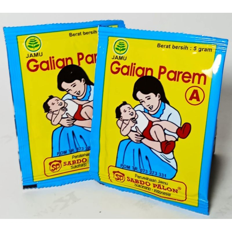 

JAMU GALIAN PAREM SABDO PALON MURAH kemasan pack isi 10 sachet