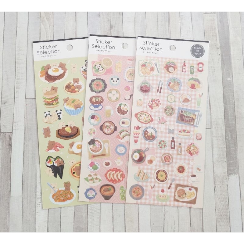 

Stiker Lucu Hias Jurnaling Diary Selection Japan