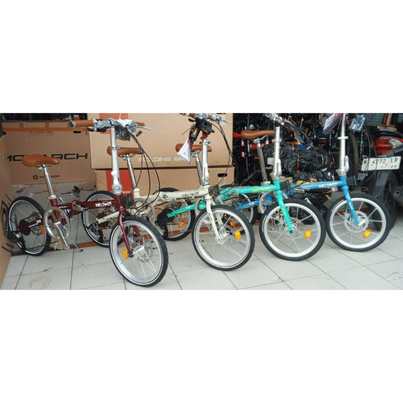 Sepeda Lipat ELEMENT 16 INCH TROY PASTEL COLOUR 8 speed