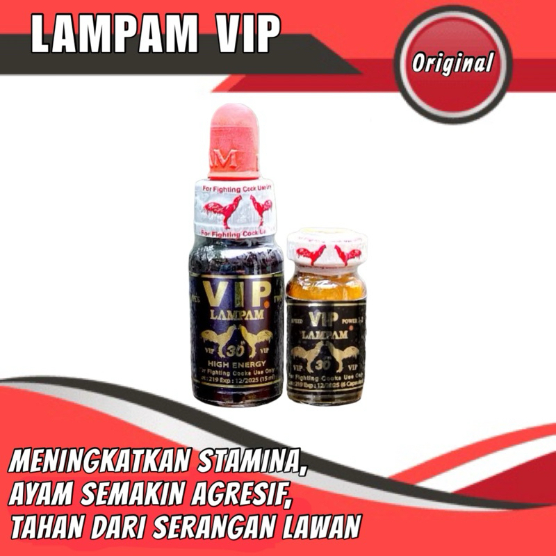LAMPAM VIP Twin Set doping ayam aduan original thailand