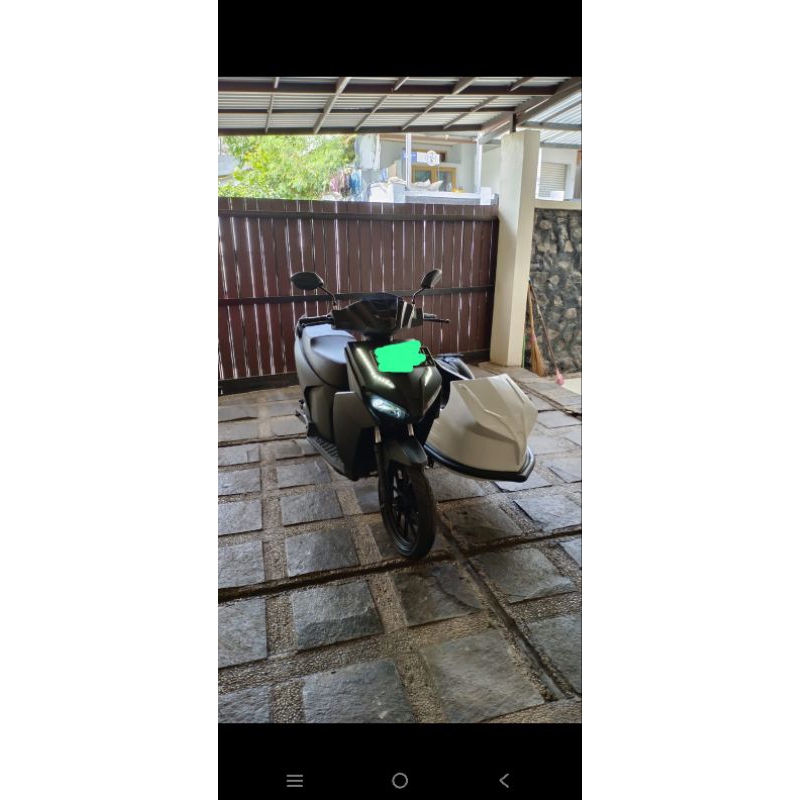 Motor Listrik Gesits G1 pake Sespan