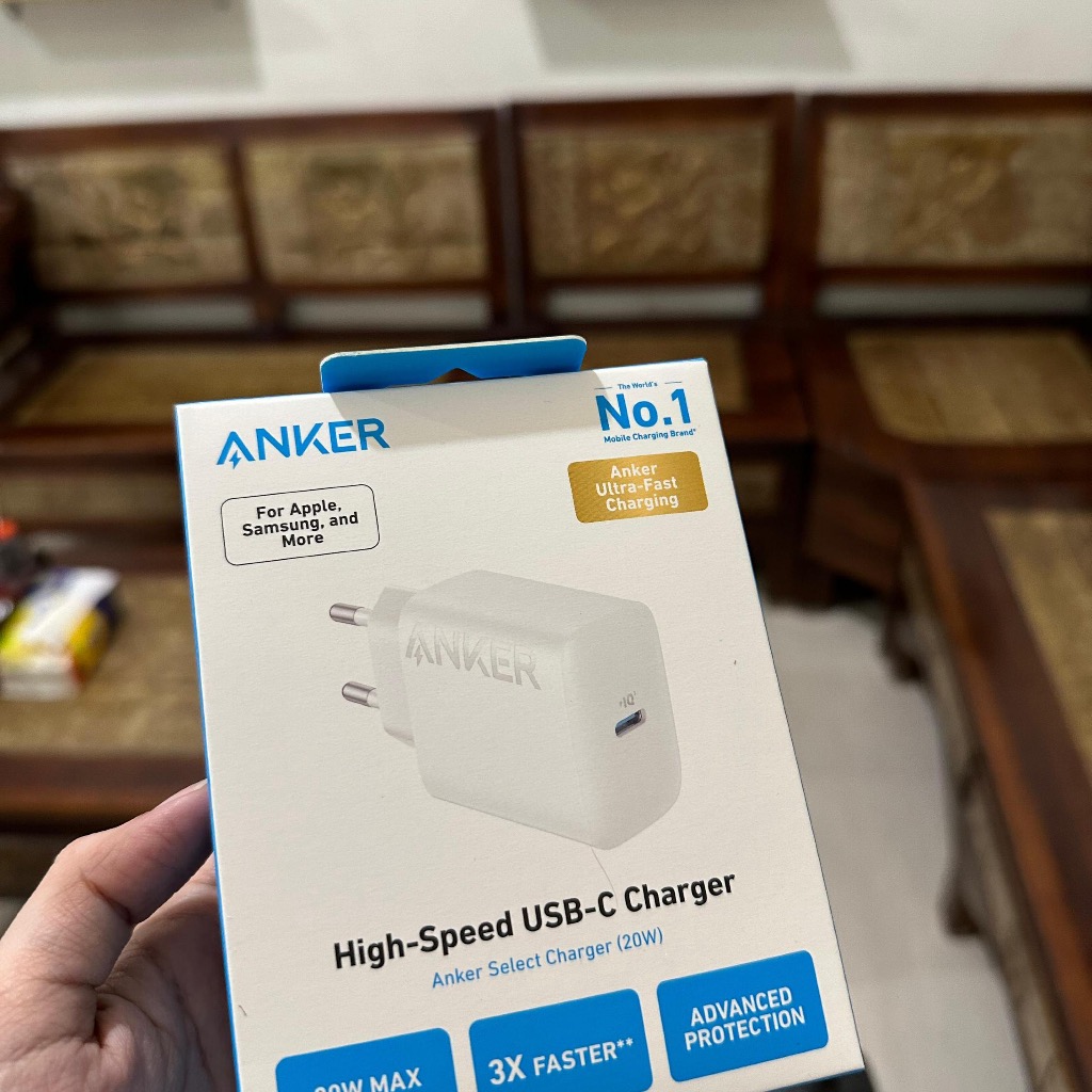 Adaptor kabel anker iphone fast charging