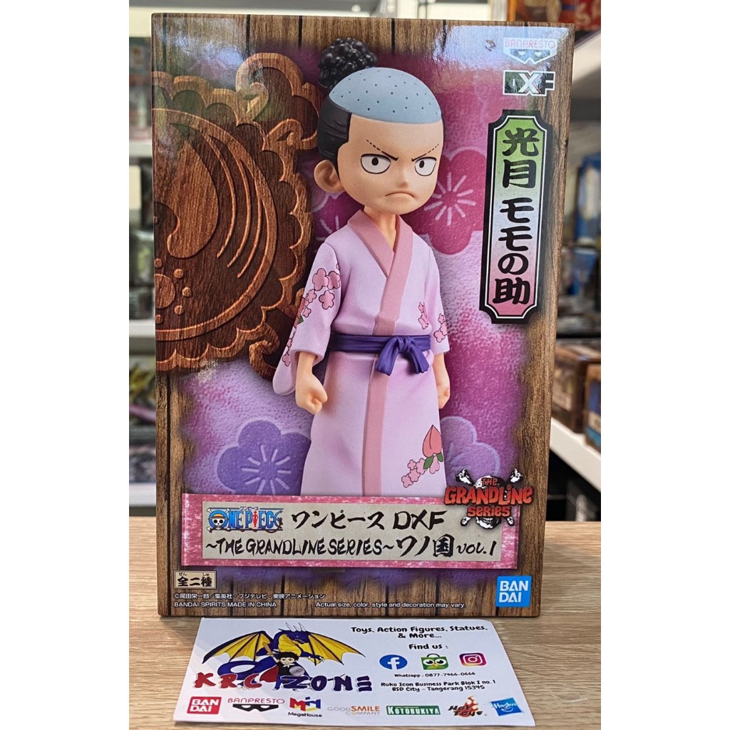 BANDAI BANPRESTO ONE PIECE DXF WANOKUNI - KOZUKI MOMONOSUKE LUFFY