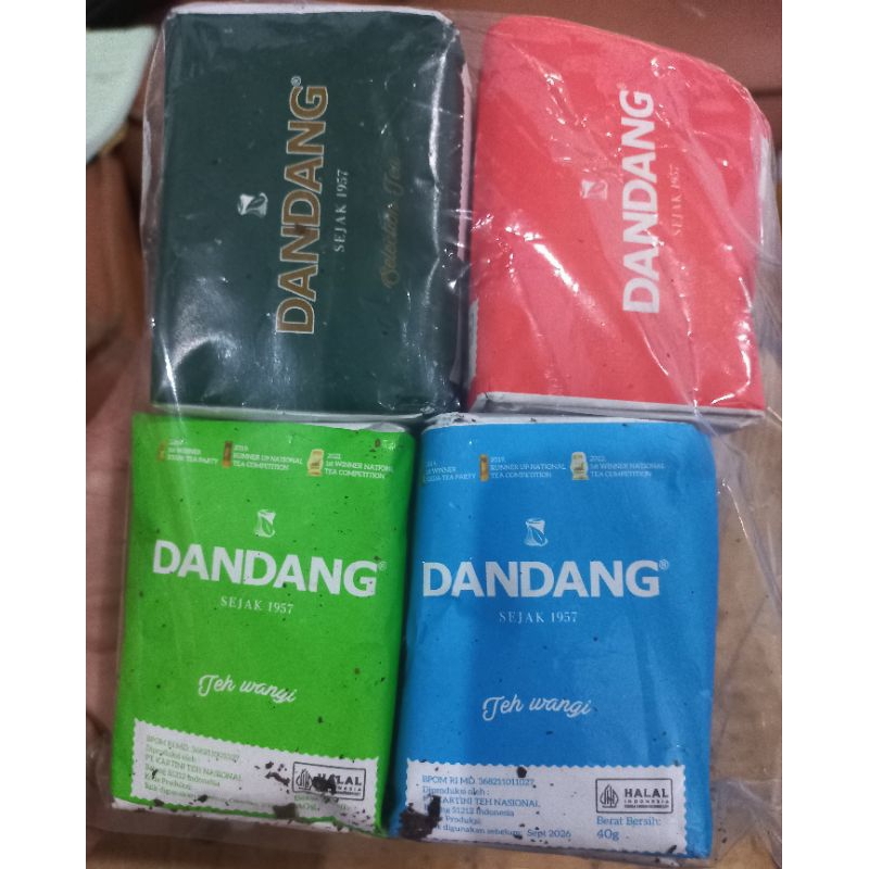 

4 macam teh dandang