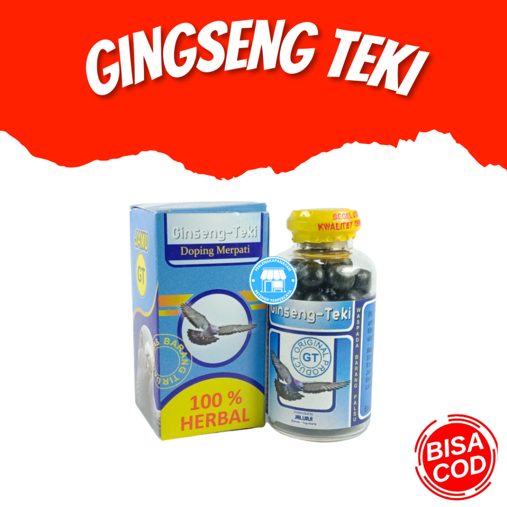 GINGSENG TEKI Obat Merpati Giring Doping Merpati Stamina Burung Dara