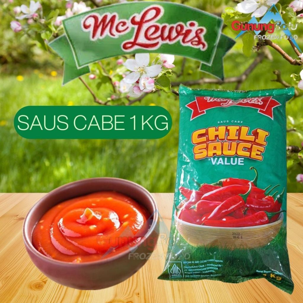 

MC LEWIS CHILLI SAUCE/ SAUS CABE 1KG