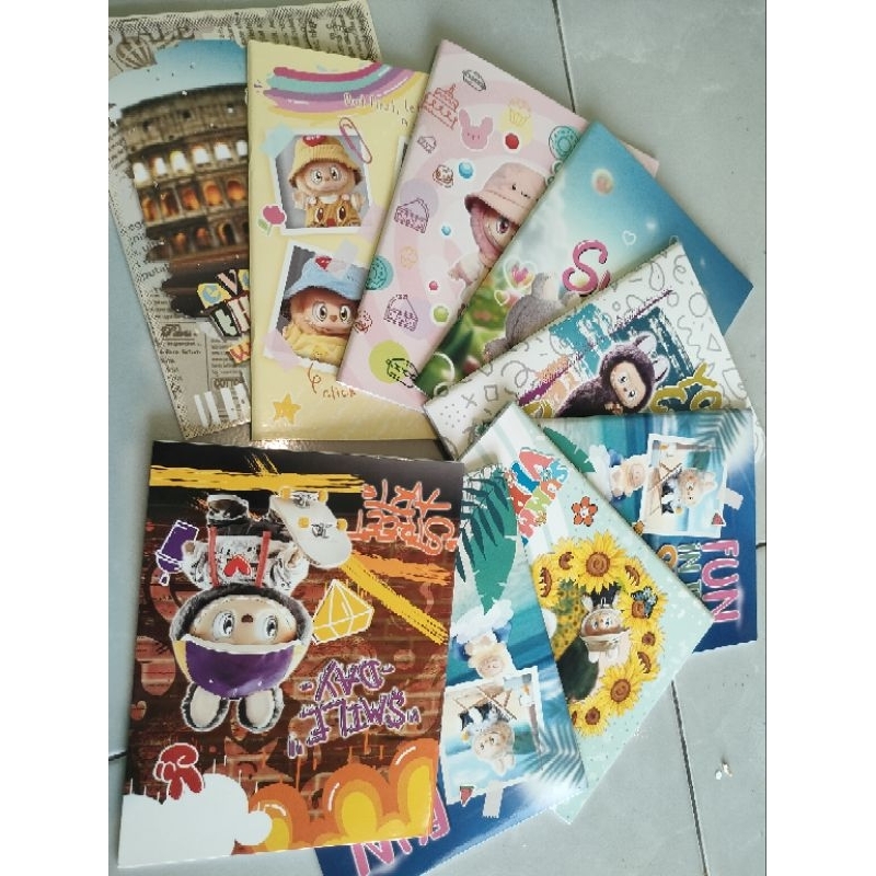 

Buku Tulis 38 Motif Labubu Harga 1 pak isi 10 buku