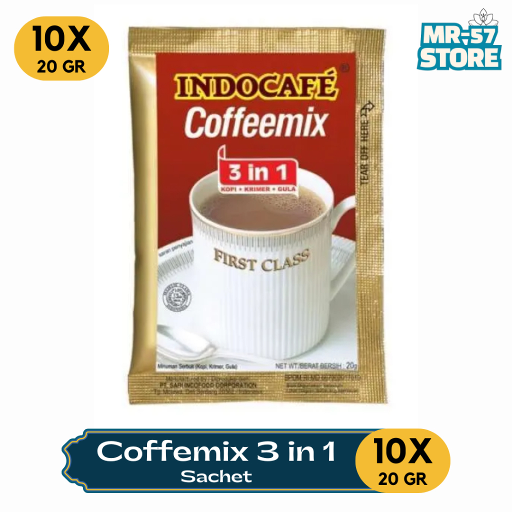 

Kopi Indocafe Coffemix Sachet isi 10 Sachet (1 Renceng isi 10 pcs @20gr)