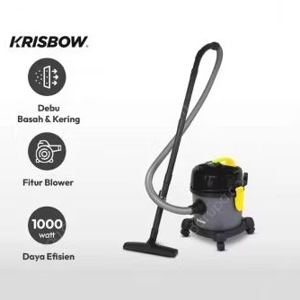 WET AND DRY VACUUM CLEANER 12L 1000 WATT - KRISBOW