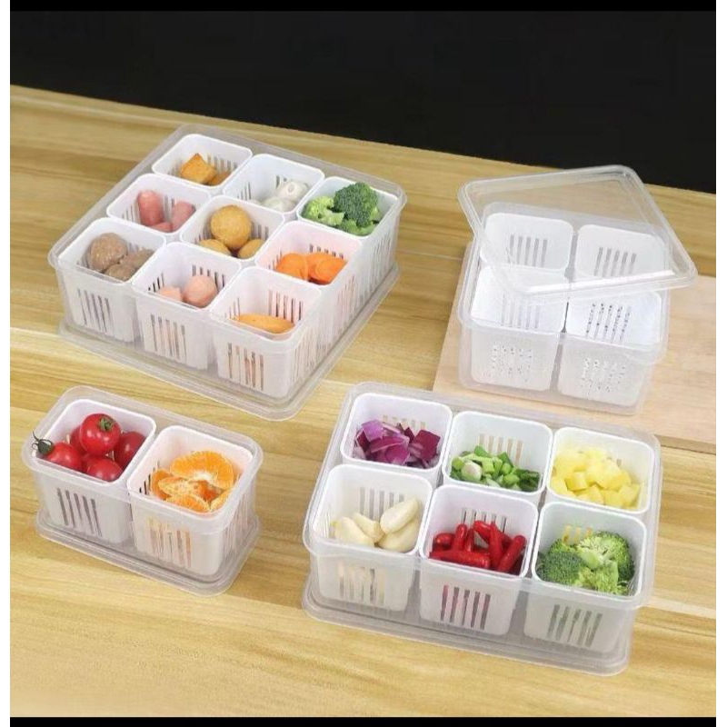 Box penyimpanan bawang, cabe, sekat