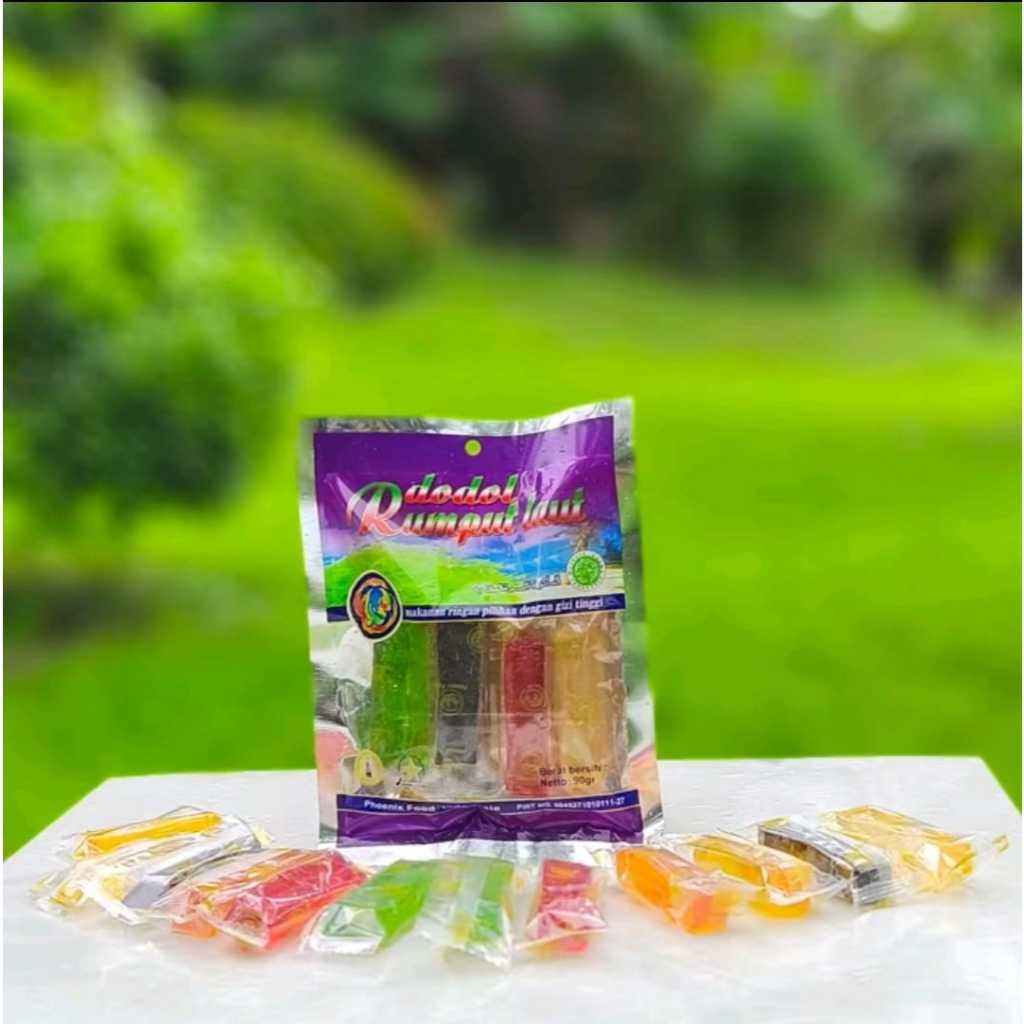 

Phoenix Dodol Rumput Laut 90gr Oleh Oleh Khas Lombok / Kinjo Jelly Lombok / Kinjo Dodol / Kinjo Jelly