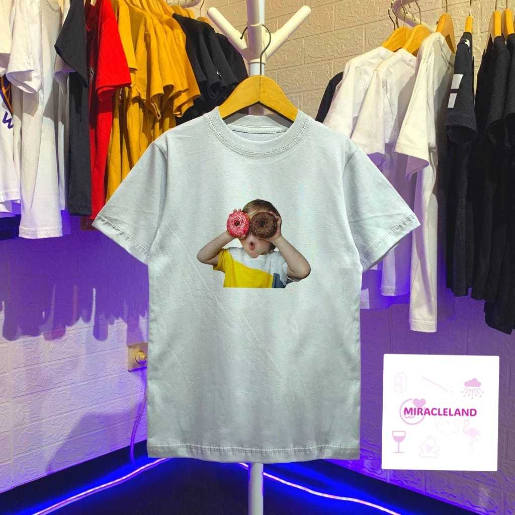Baju Branded Kaos Anak-Remaja ADLV DONAT | | Unisex Cowok&Cewek (Miracleland.28)