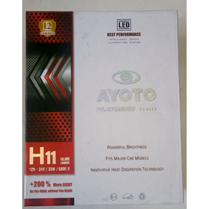 LED Ayoto FOG Lamp FOG Light Lampu Kabut H11