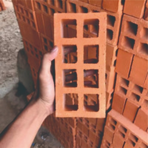 bata expose/ bata ekpose Terakota/bata expose lubang 8