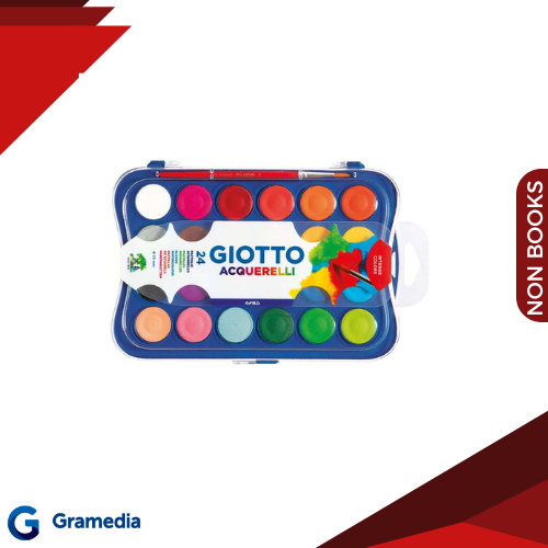 

Gramedia Medan - LYRA Giotto Watercolor Block 30mm 24cols