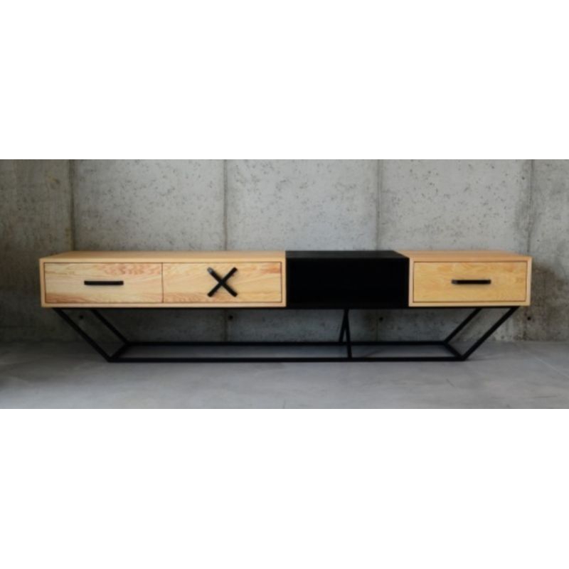 Meja tv industrial jati meja tv industrial meja tv 160x45x45cm