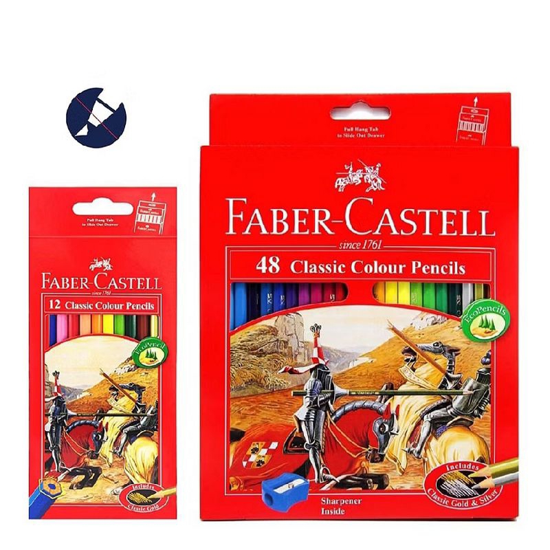 

Pensil Warna Faber-Castell Classic 12,24,36,48 Warna