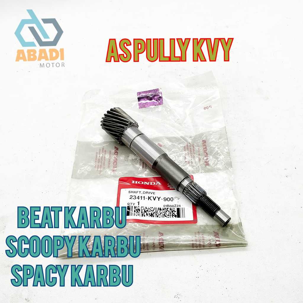 As Pully Puly Belakang Ori Honda KVY Scoopy Karbu Beat Carbu Spacy Karbu As Pulley Puli CVT Gardan O