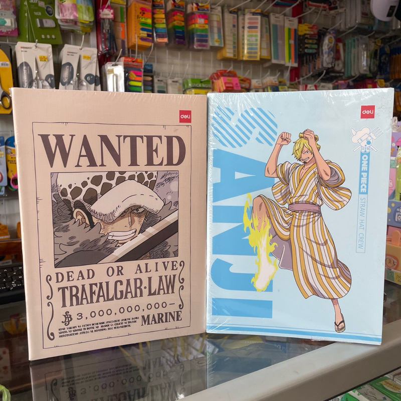 

BUKU TULIS ONE PIECE DELI PER PAK ISI 10 BUKU 42 LEMBAR