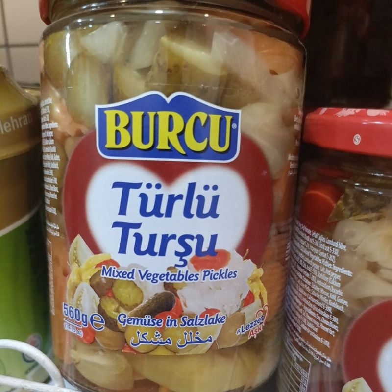 

Burcu Mix Vegetable Pickles 560 gr