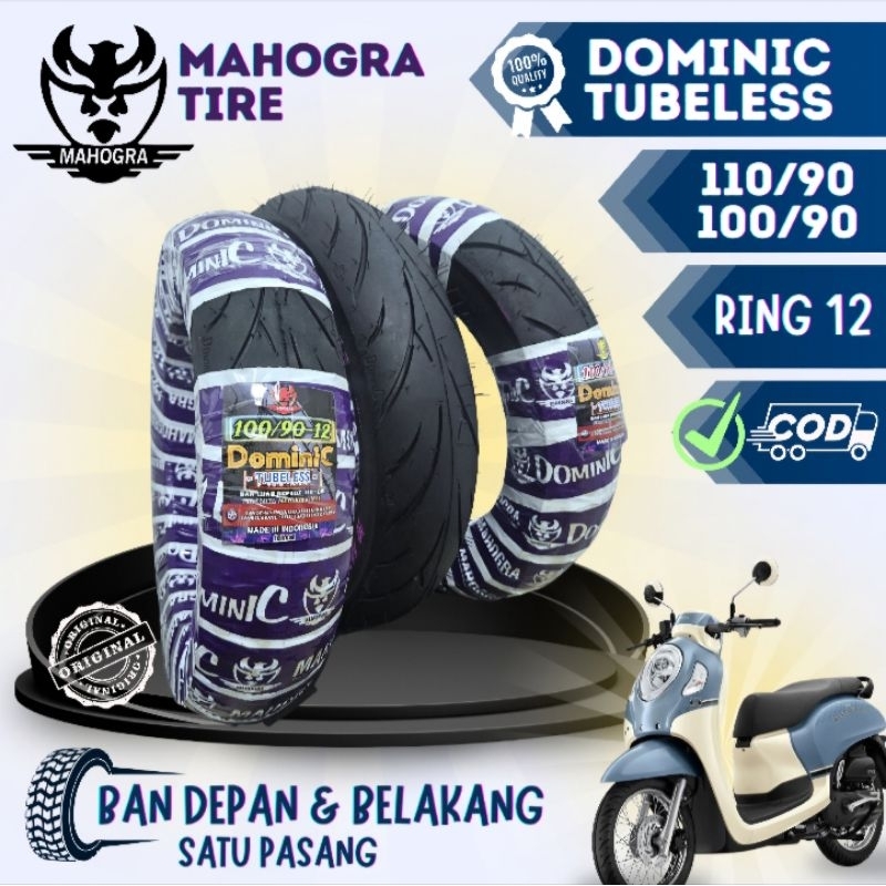BAN MAHOGRA DOMINIC RING-12 (100/90-12 & 110/90-12)