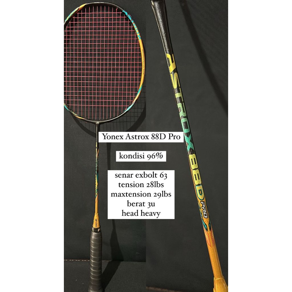 Yonex Astrox 88D Pro 3u