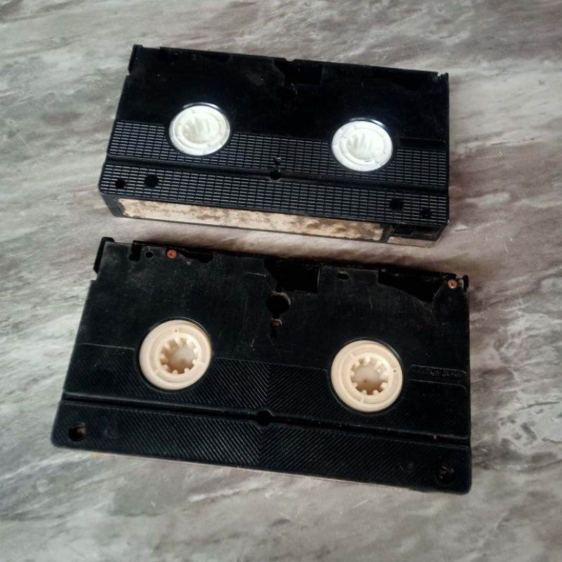 Kaset Vidio Tape Lawas Jadul
