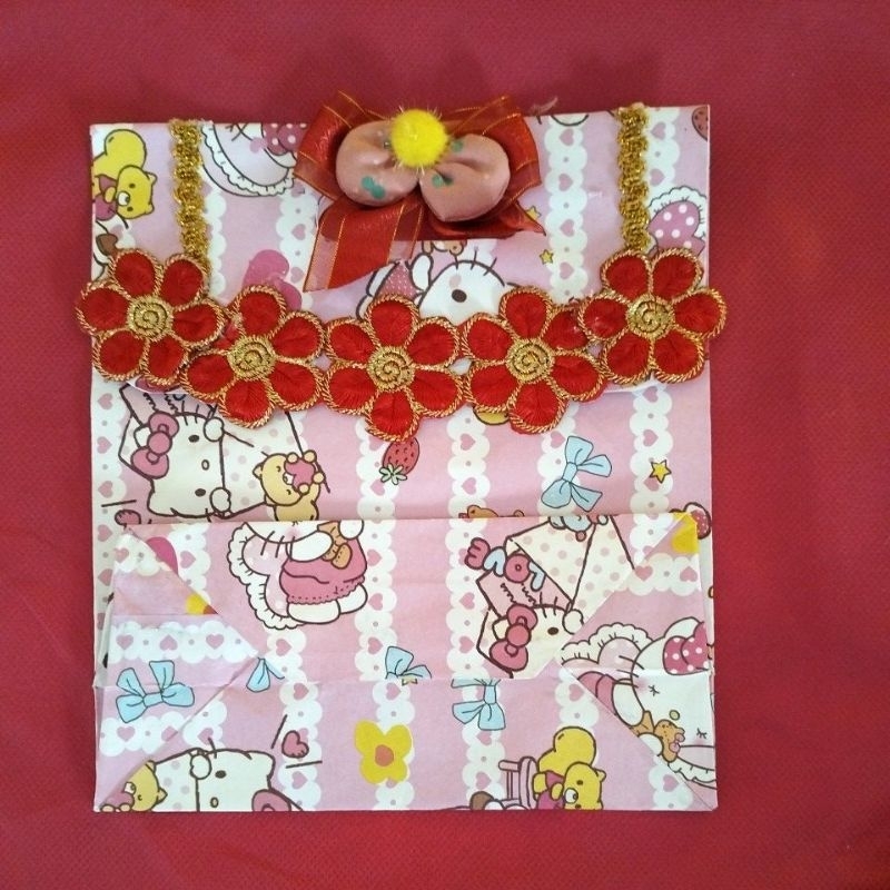 

kertas kado handmade