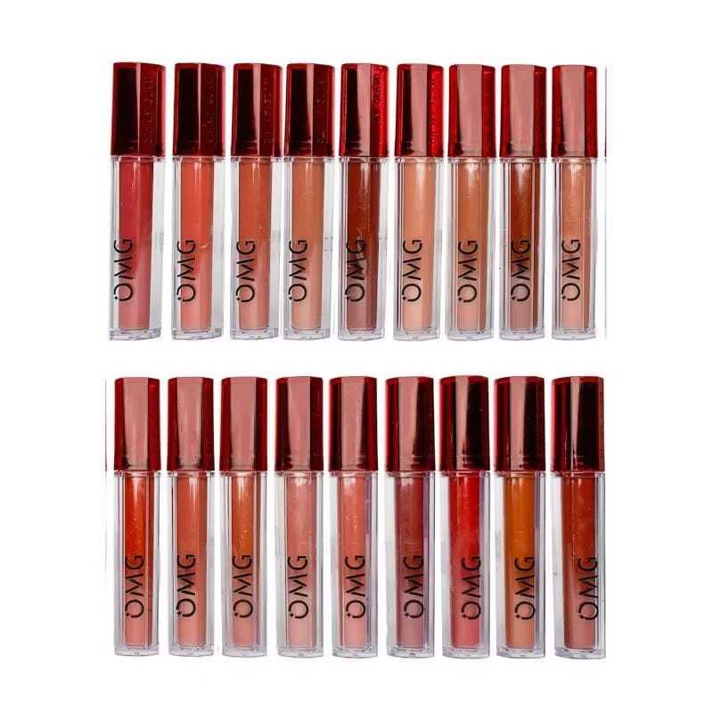 OMG OH MY GLAM MATTE KISS LIP CREAM BPOM LIPSTIK LIP CREAM - OMG NO 1