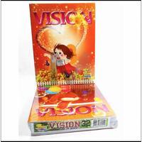 

(10 PCS/1 PACK)BUKU TULIS VISION ISI 38/58 LEMBAR