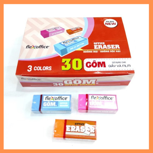 

FLEXOFFICE Penghapus pensil warna FO-E05