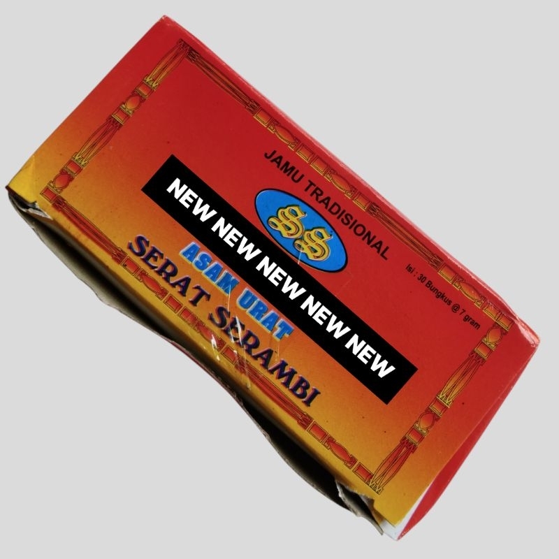 

jamu asam - urat isi 30 sachet