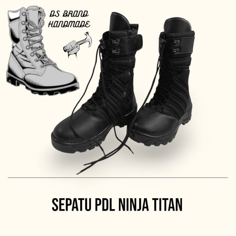SEPATU PDL NINJA TITAN KULIT