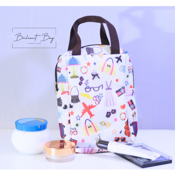 TAS KOSMETIK WATERPROOF/ALAT MANDI