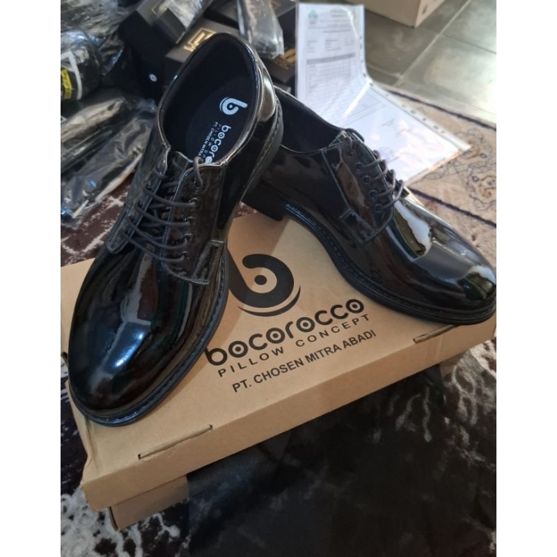 Sepatu PDH TNI AD Merk Bocorocco